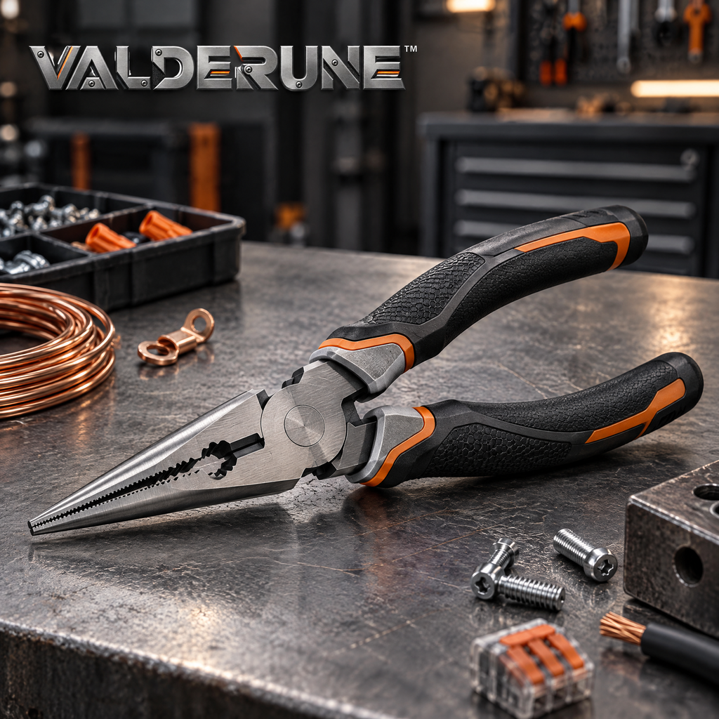 Valderune™ Long-Nose Combination Pliers