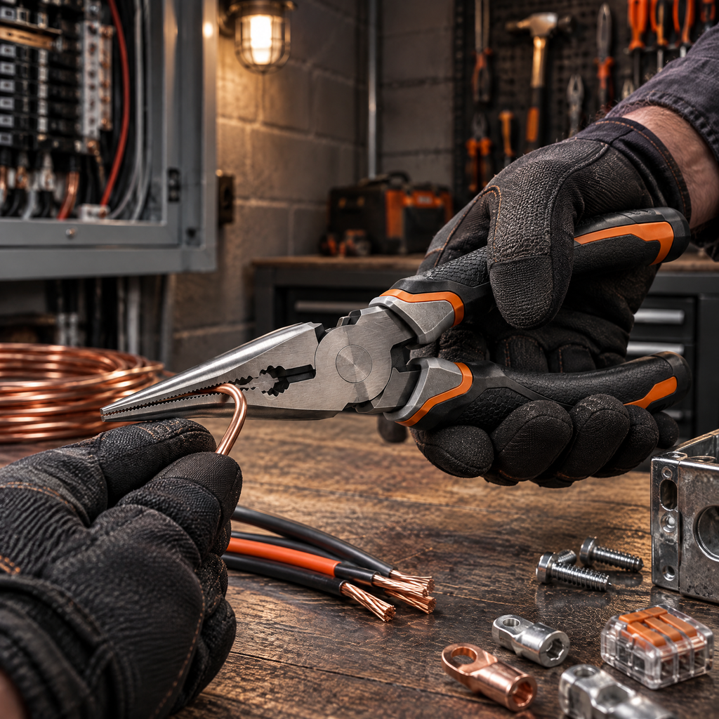 Valderune™ Long-Nose Combination Pliers