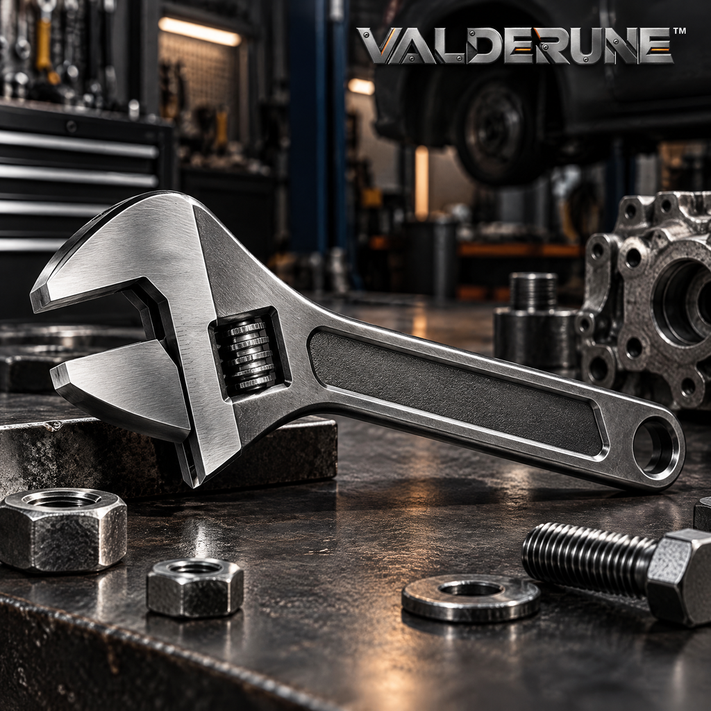 Valderune™ Heavy-Duty Adjustable Wrench