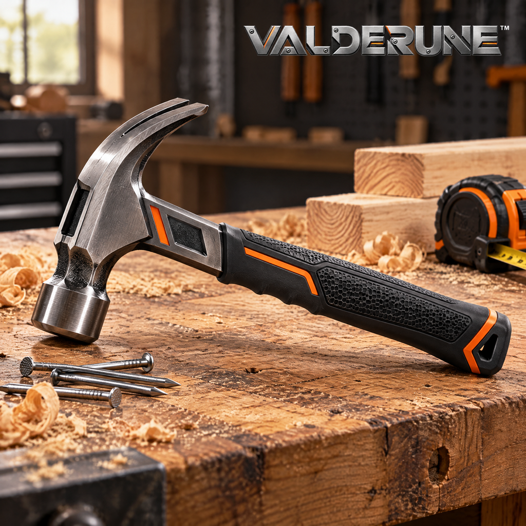 Valderune™ Pro-Grip Claw Hammer