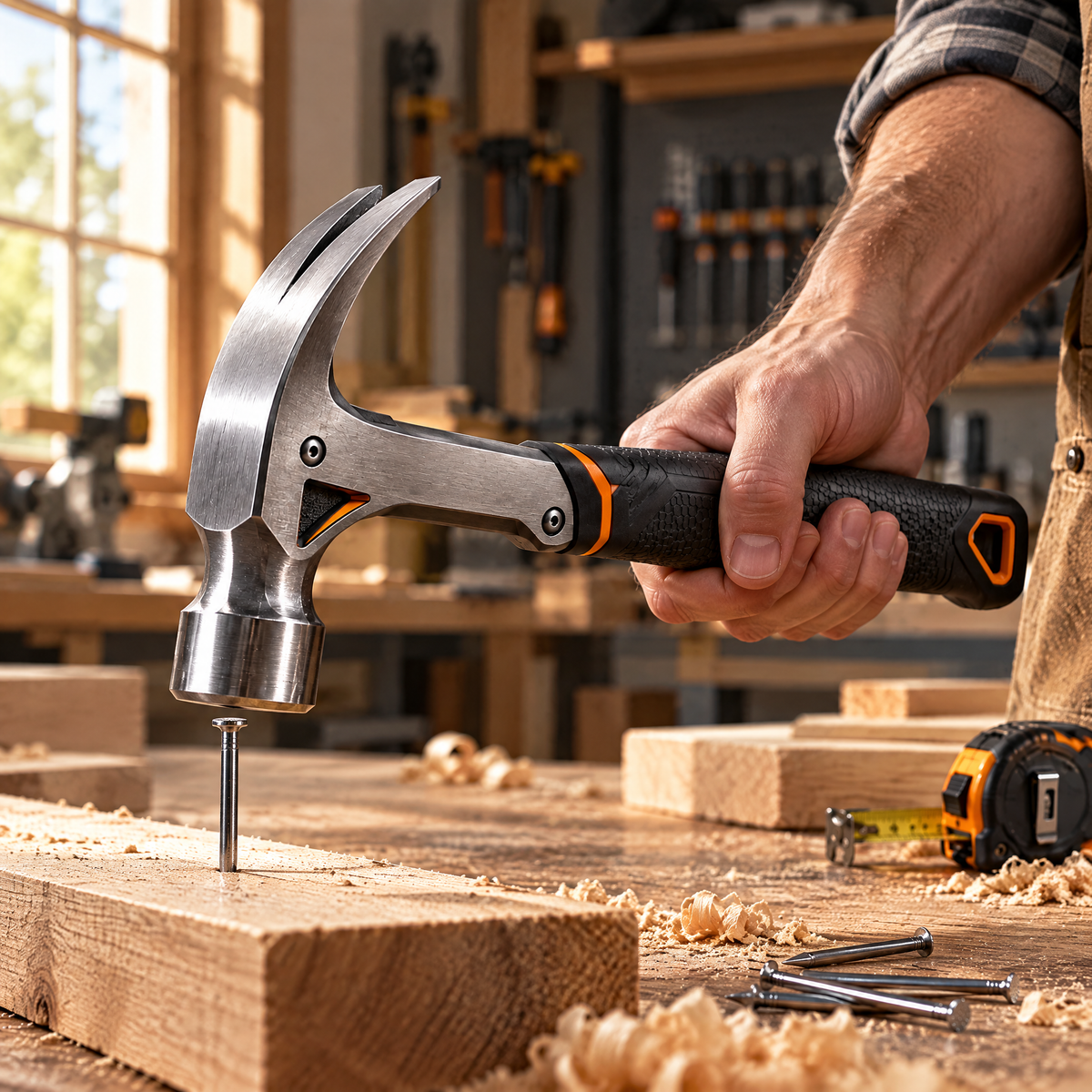 Valderune™ Pro-Grip Claw Hammer