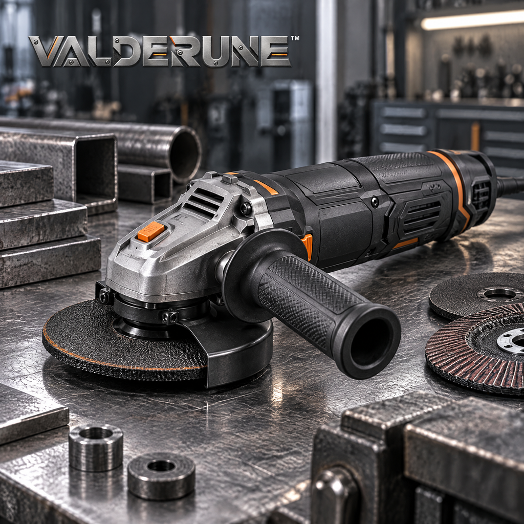Valderune™ Heavy-Duty Angle Grinder