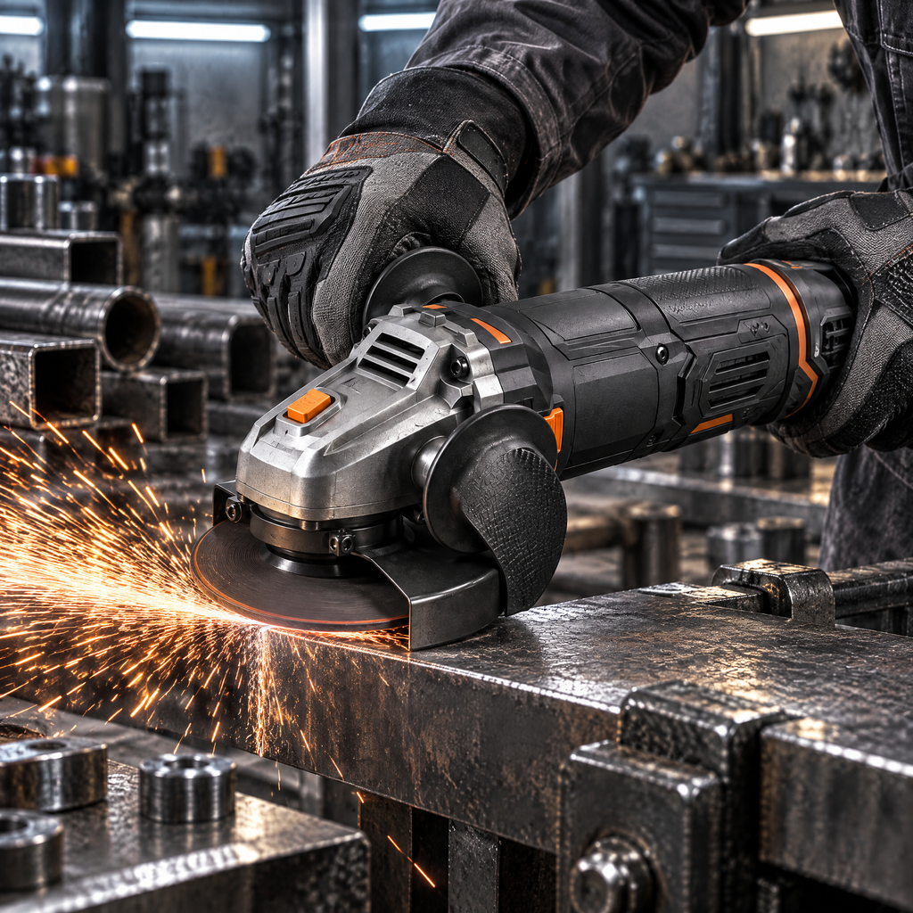 Valderune™ Heavy-Duty Angle Grinder
