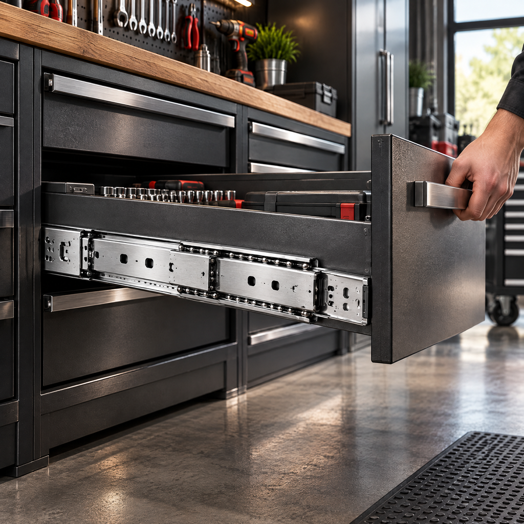Valderune™ Full-Extension Ball Bearing Drawer Slides