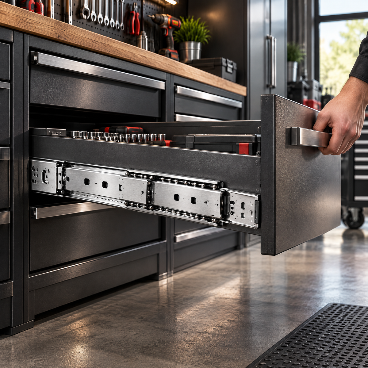 Valderune™ Full-Extension Ball Bearing Drawer Slides