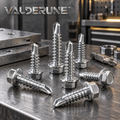 Valderune™ Self-Drilling Hex Head TEK Screws