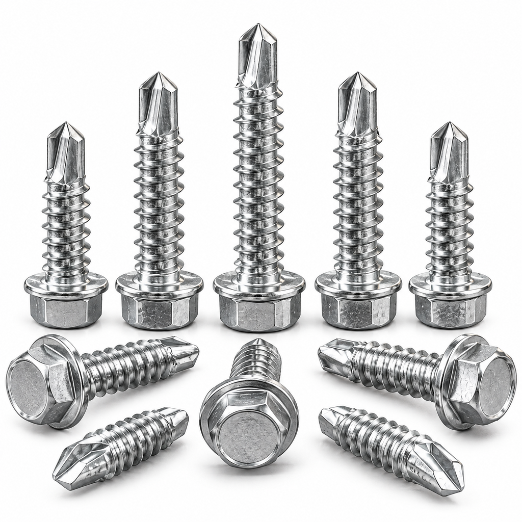 Valderune™ Self-Drilling Hex Head TEK Screws