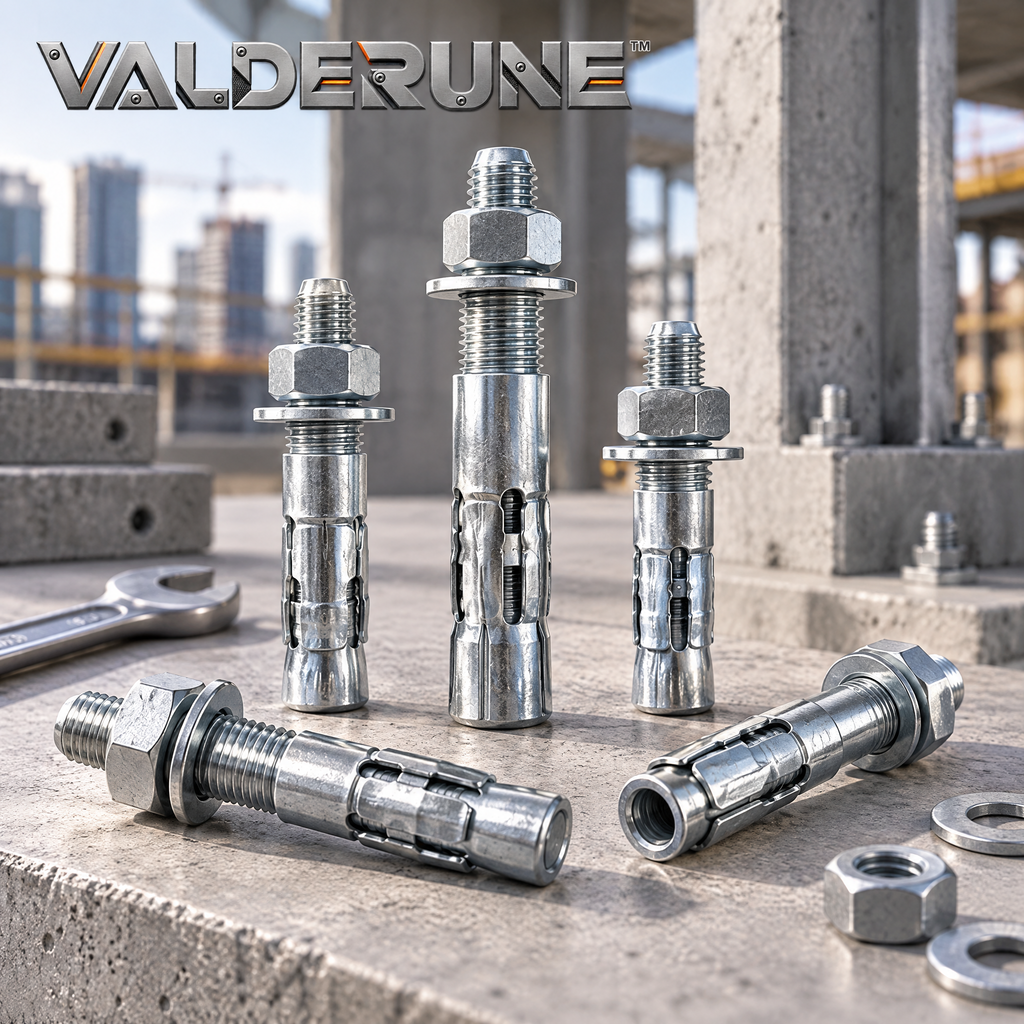 Valderune™ Heavy-Duty Concrete Expansion Anchors