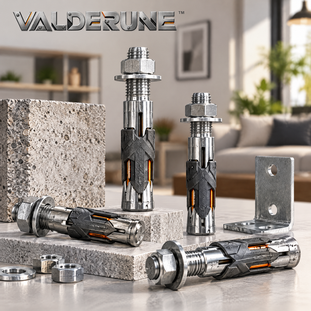 Valderune™ Reinforced Sleeve Concrete Anchors
