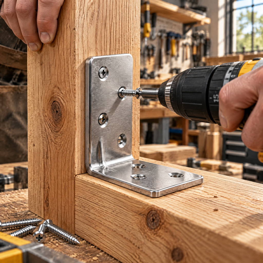 Valderune™ Stainless Steel L Brackets