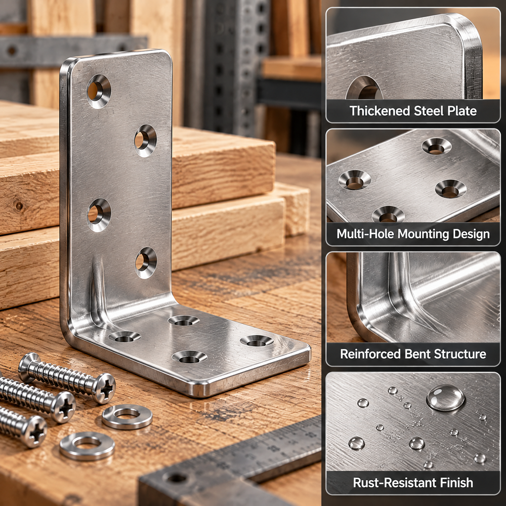 Valderune™ Stainless Steel L Brackets